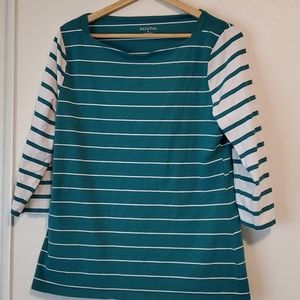 Merona 3/4 sleeve tee,  size xl
